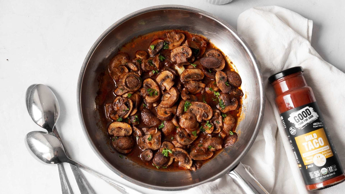 Sauteed Cremini Mushrooms – Good Food For Good