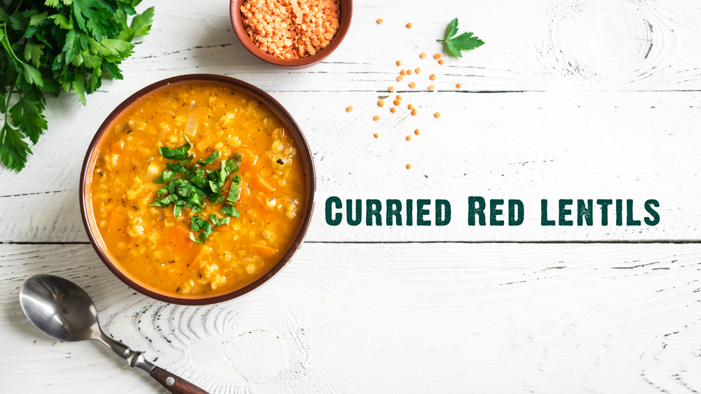Masala Dal - Curried red lentils
