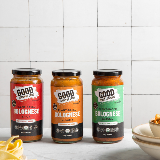 Plant-Based Bolognese Pasta Sauces