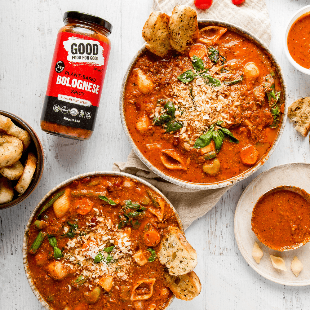 
                  
                    Load image into Gallery viewer, Spicy Bolognese Sauce 3-pack
                  
                