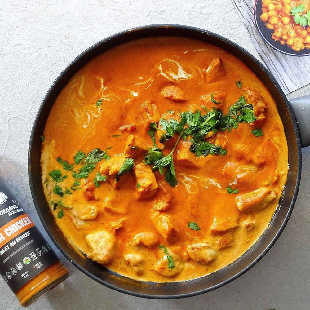 
                  
                    Load image into Gallery viewer, butter chicken sauce, vegan sauce, indian masala sauce, organic sauces, keto sauce by good food for good
                  
                